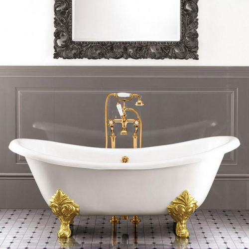 Ванна чугунная Devon&Devon Cherie, отдельностоящие - фото 7