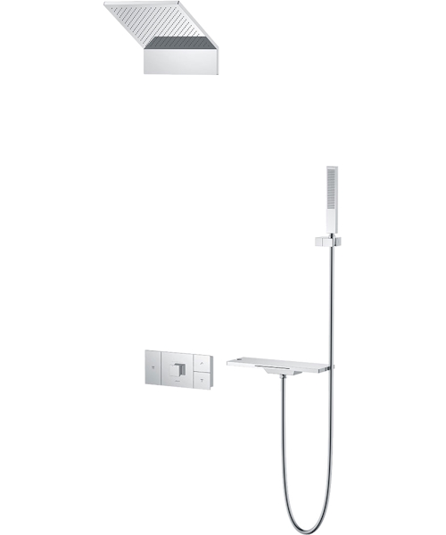 Душевой комплект Vincea Futura VSFW-2F11T термостатический - фото 1