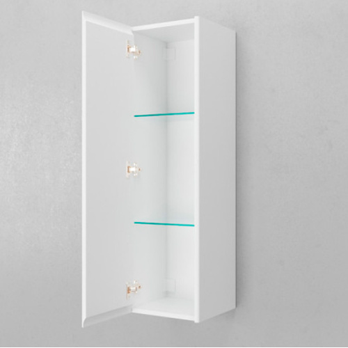 Шкаф-пенал подвесной Velvex Klaufs 33 см белый, по запросу - фото 2