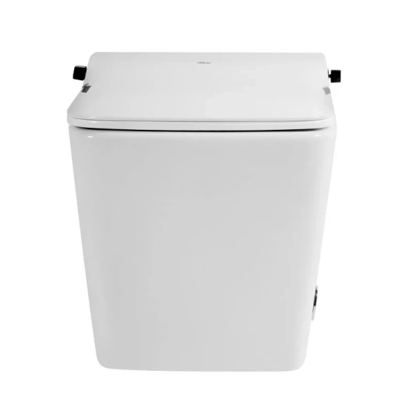 Унитаз подвесной Abber Rechteck электронный, с задним подводом воды - фото 8