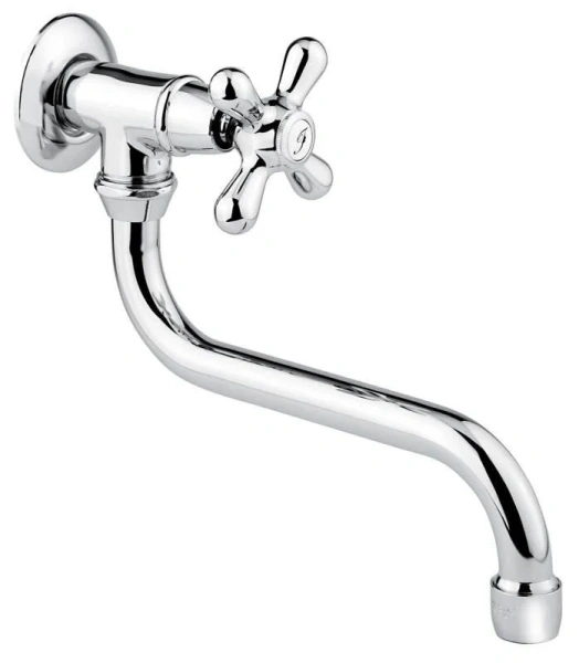 Запорный вентиль с изливом Emmevi Deco Classic 12006S - фото 1