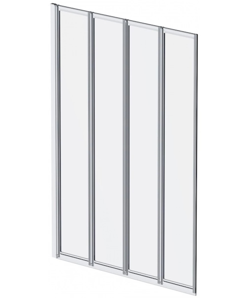 Ванна акриловая AM.PM Like 150х70 см с каркасом, шторкой, и душевой стойкой со смесителем, прямоугольные - фото 5