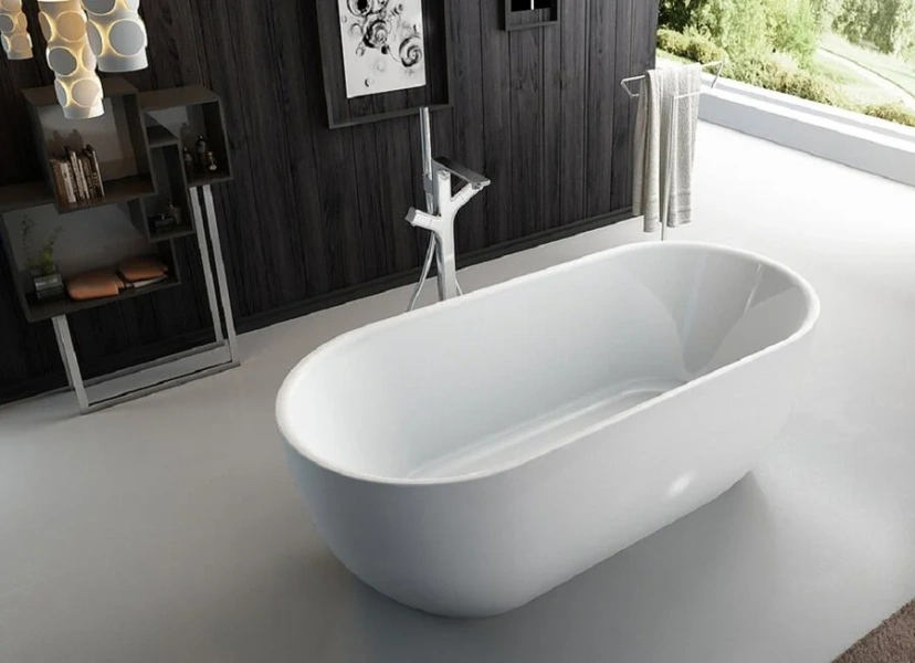 Ванна акриловая BelBagno 150х80 см белая - фото 1