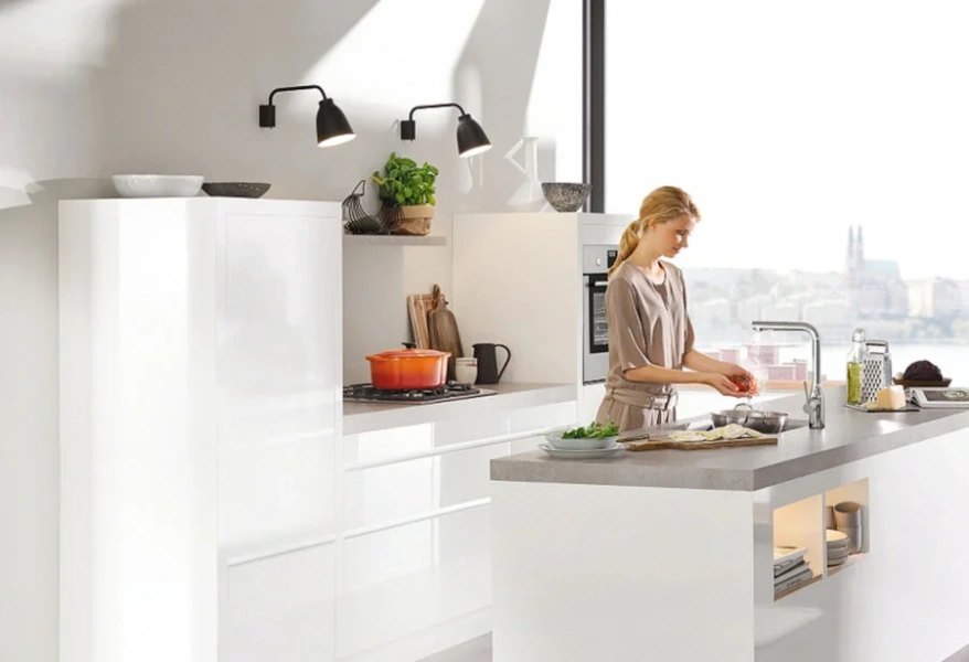 Смеситель для кухни Grohe Essence хром, на мойку, на столешницу - фото 6