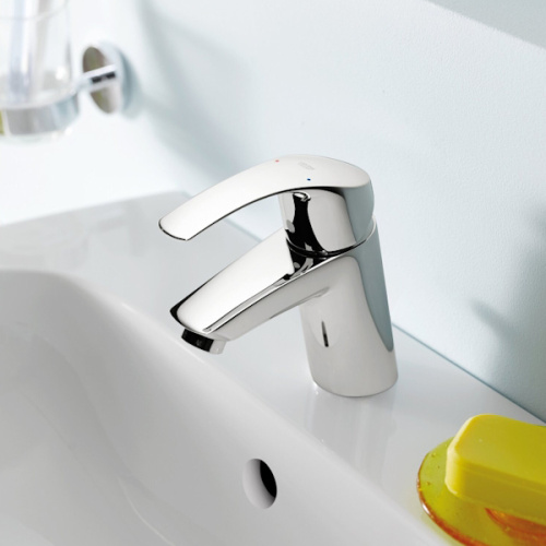Смеситель для раковины Grohe Eurosmart однорычажный - фото 4