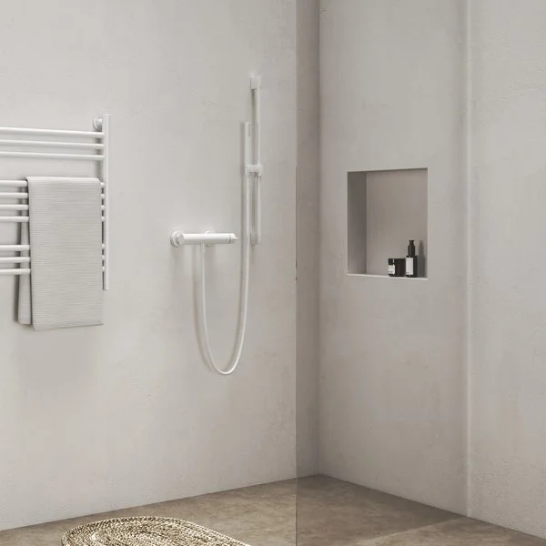 Смеситель для душа Ravak Espirit белый матовый, современные, hi-tech - фото 3