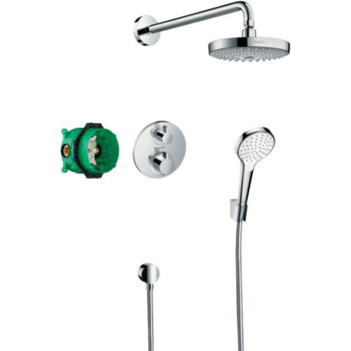 Душевой комплект Hansgrohe Croma Select S с внутренней частью - фото 1