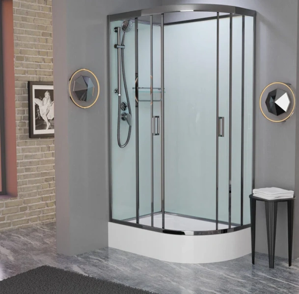 Раковина BERGES Small 37 см смеситель слева, белые - фото 4