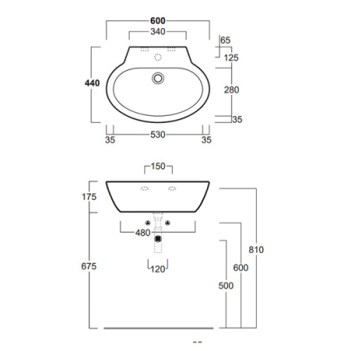 Схема, подвесные, накладные (на столешницу) - фото 5