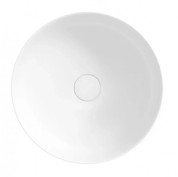 Раковина IDDIS Ray 36 см белая матовая, маленькие, в форме чаши, круглой формы - фото 5