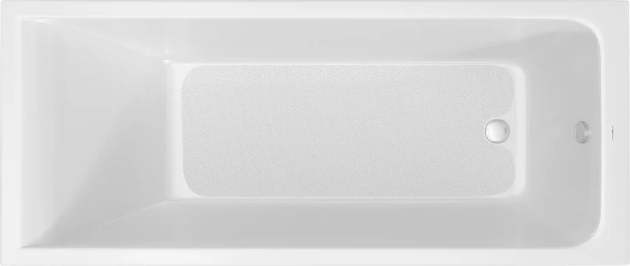 Акриловая ванна Stworki Стокгольм 180 x 80 см, с каркасом, белая, 270056, прямоугольные - фото 5
