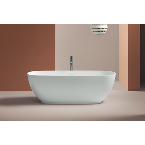 Ванна отдельностоящая из искусственного камня, белая глянцевая, Artceram Hoop, современныe, hi-tech - фото 3