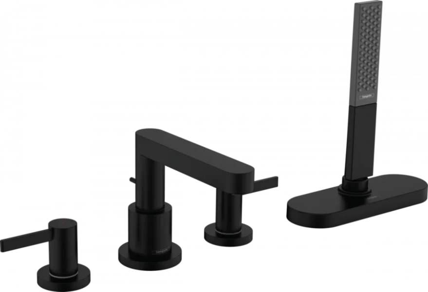 Смеситель для ванны Hansgrohe Finoris 76444 на 4 отверстия