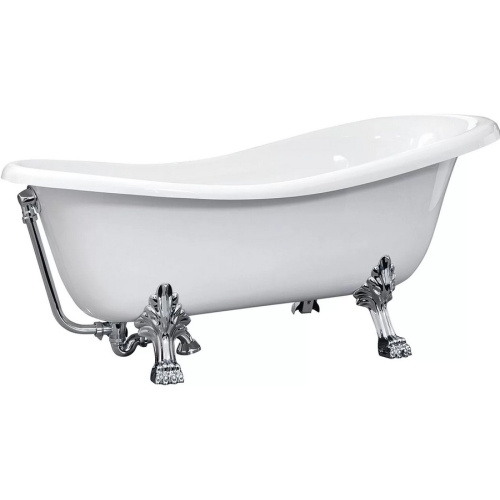 Ванна, фурнитура белый, ArtCeram Hermitage - фото 1