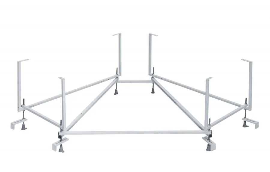 Ванна акриловая Santek Канны 150х150, приставные - фото 5