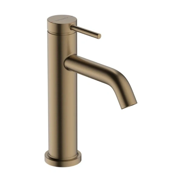 Смеситель для раковины Hansgrohe Tecturis S шлифованная бронза - фото 1