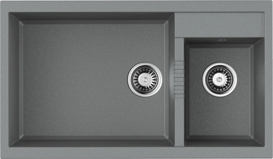 Мойка для кухни Omoikiri Tedori 86-2-LB 4993 86 см искусственный гранит