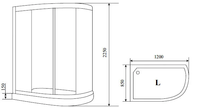 Душевая кабина Timo T-7702 - фото 2