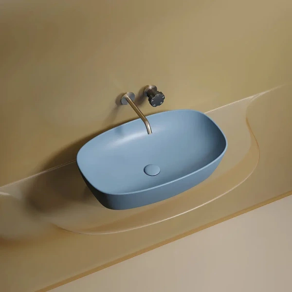 Раковина Ceramica Nova Element 60 см голубая, 60 см - фото 6