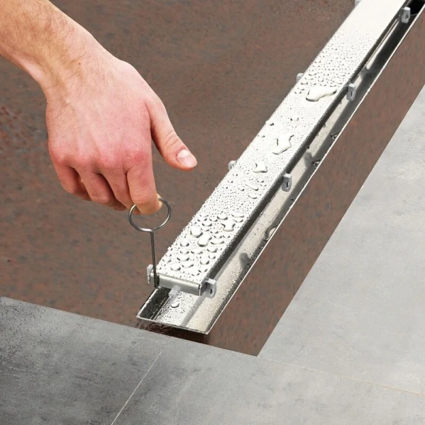 Душевой лоток Tece TECElinus 64 см с основой под плитку - фото 3