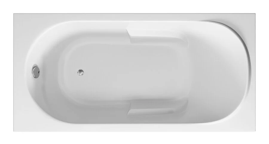Ванна акриловая Vincea VBT-2A150, 150 x 75 см, без опоры, белый - фото 4