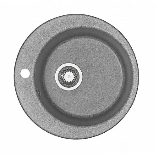 Мойка для кухни Акватон Иверия 48 см серая - фото 1