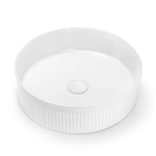 Раковина Abber Bequem 41 см накладная, белая, 40 см - фото 6