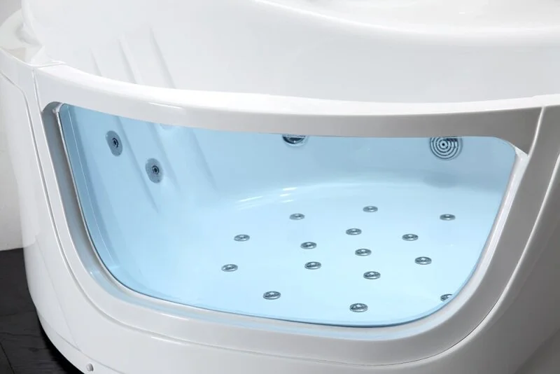 Акриловая ванна пристенная Gemy G9247 K - фото 4