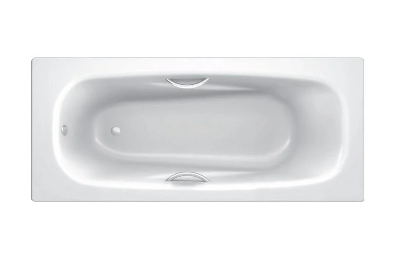 Стальная ванна BLB Anatomica B75LTH001 handles HG 170 х 75 см, с отв. для ручек, с шумоизоляцией - фото 1