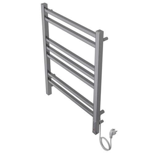 Полотенцесушитель электрический Акватек Альтаир 50x70 см хром, электрические с наружной вилкой, электрические скрытого подключения, правое подключение - фото 5