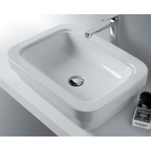 Раковина накладная, 58х42 см, Simas Evolution EVO10, накладные (на столешницу) - фото 2