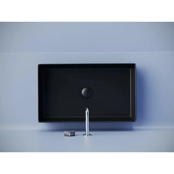 Раковина Ceramica Nova Element 60 см черная матовая - фото 3