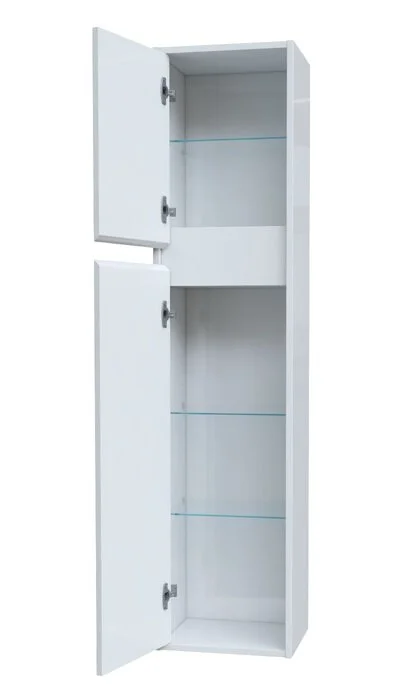 Шкаф-пенал подвесной IDDIS Esper 35 см белый - фото 4