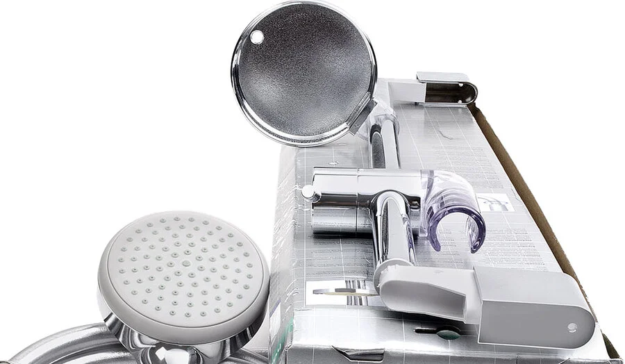 Душевой гарнитур Hansgrohe Croma 100 хром, в наличии - фото 5