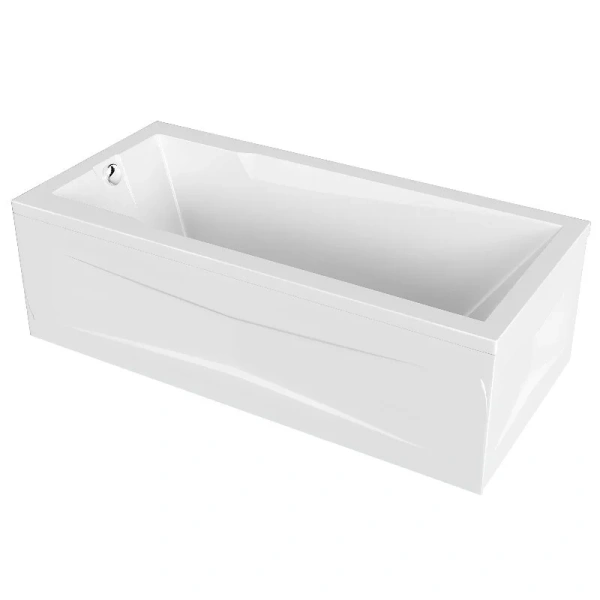 Ванна акриловая 1MarKa Raguza 01ра1880кс2+, 180 x 80 см, цвет белый - фото 1