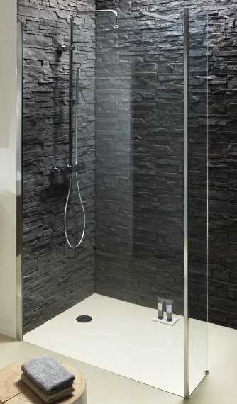 Душевая перегородка Jacob Delafon Contra 120 см профиль хром стекло прозрачное - фото 4