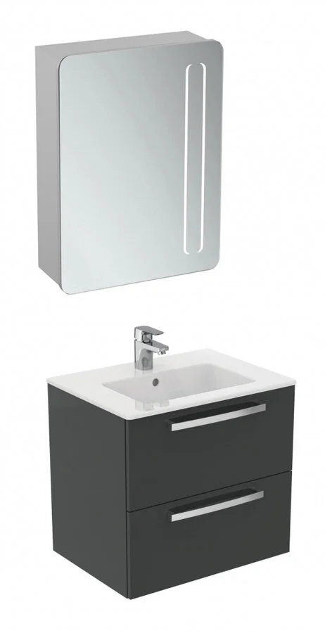 Тумба с раковиной подвесная Ideal Standard Tempo E0572 60 см с 2-мя ящиками - фото 3