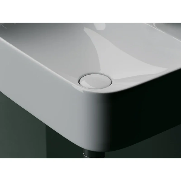 Раковина Ceramica Nova Aura 43.5 см белая, в форме чаши, прямоугольной формы - фото 5