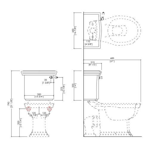 Схема, с нижним подводом воды - фото 8