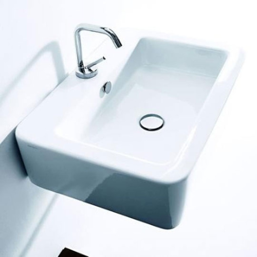 Раковина с одним отверстием под смеситель Kerasan Ego 324101*1 - фото 3