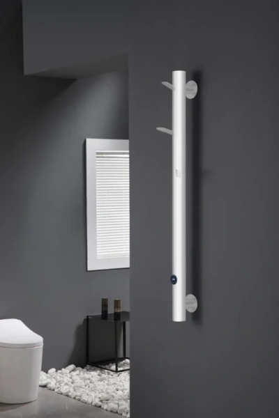 Полотенцесушитель электрический Boheme Oak 20х150 см белый матовый - фото 3