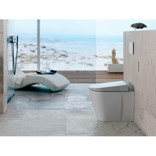 Унитаз напольный с бидеткой Geberit AquaClean Sela 146.175.11.1 - фото 4