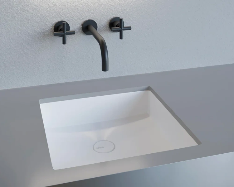 Раковина Salini Marea 07 1802207 42 см встраиваемая - фото 2