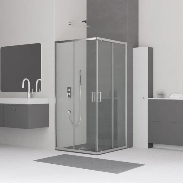 Душевой уголок RGW Classic CL-34 32093488 80х80 см дверь раздвижная