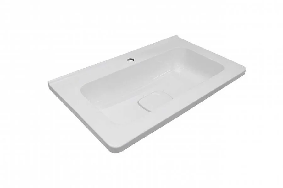 Тумба под раковину напольная Style Line Бергамо 70 см черная, напольная, пристенная - фото 4