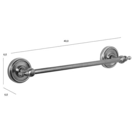 Полотенцедержатель для ванной Tiffany World Bristol TWBR114 - фото 4