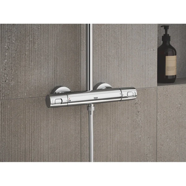 Душевая стойка Grohe Euphoria с термостатом, с термостатом - фото 6
