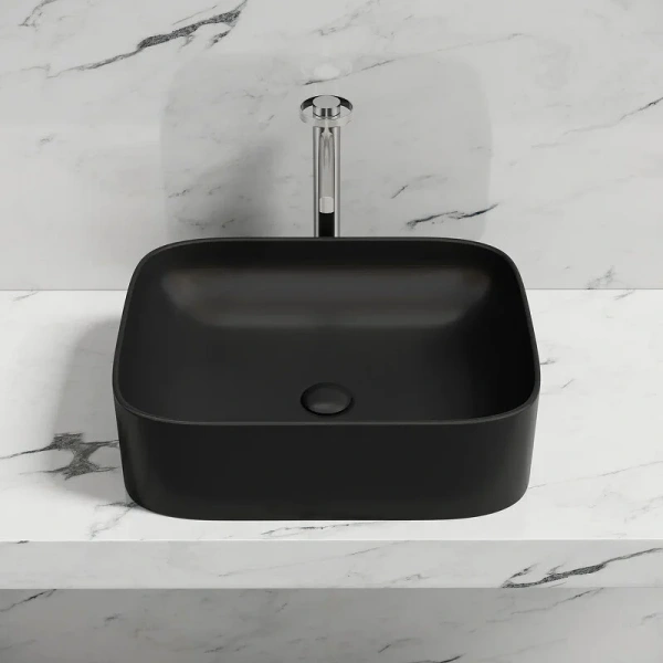 Раковина Ceramica Nova Element 50 см черная матовая - фото 4