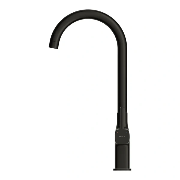 Смеситель для кухни Cersanit Elio черный матовый, с 1 монтажным отверстием - фото 9