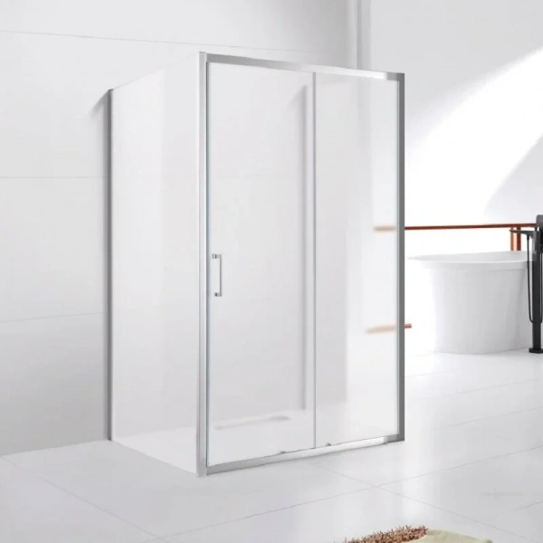 Душевой уголок Cezares Molveno 160х80 см прозрачное стекло - фото 1